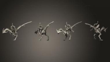 Military figurines Voluptuaris Chasers A Base 005 3d model