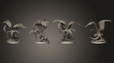 Military figurines Vrock 3d model