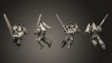 Military figurines Vulture Chain 4 3d model