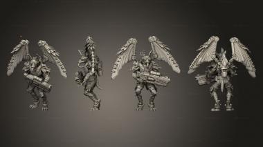 Military figurines Vultures 1 Rifle 3d model
