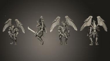 Military figurines Vultures 1 Sword 3d model