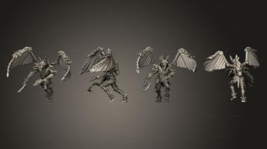 Military figurines Vultures 2 Hook 3d model