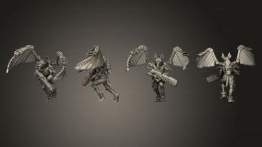 Military figurines Vultures 2 Rifle 3d model