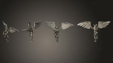 Military figurines Vultures 4 Rifle 3d model