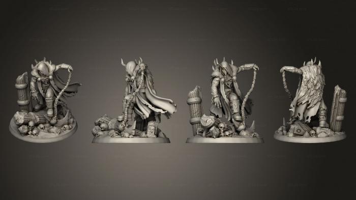 Military figurines (Vultures Horde  marduk the collector, STKW_14530) 3D models for cnc