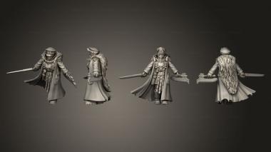 Military figurines Vultures Horde vultures horde commissar 3d model