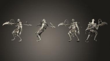 Military figurines Vycan 03 3d model