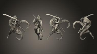 Military figurines Wailing Furie 04 3d model