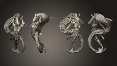Military figurines Wailing Furies Boss 3d model