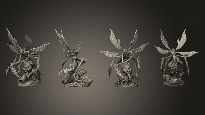 Military figurines (Wailwasps 01, STKW_14556) 3D models for cnc
