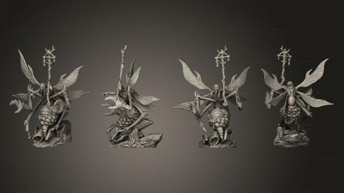 Military figurines (Wailwasps, STKW_14557) 3D models for cnc