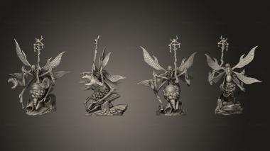 Military figurines Wailwasps 3d model