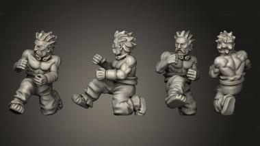 Military figurines WAR CHARIOT DRIVER A 3d model