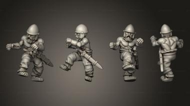 Military figurines WAR CHARIOT DRIVER C 3d model