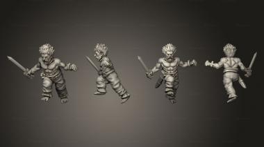 Military figurines WAR CHARIOT WARRIOR A 3d model