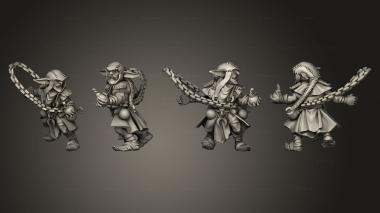 Military figurines War Wagon Gobo Bomber 3d model