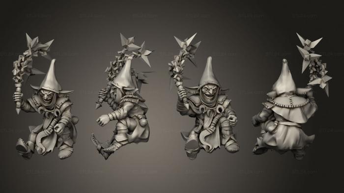 Military figurines (War Wagon Gobo Cheef, STKW_14609) 3D models for cnc