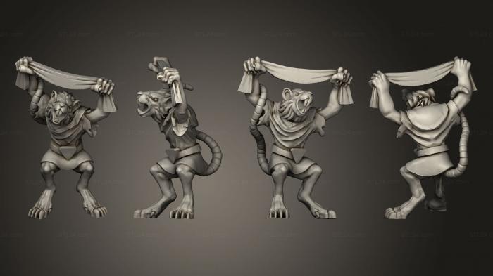 Military figurines (Warhammer Fans 2, STKW_14642) 3D models for cnc