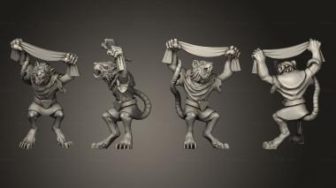 Military figurines Warhammer Fans 2 3d model