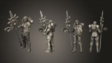 Military figurines Warhammer k 40 Heresylab Female Chaos Tzeentch Lord Lady of Destiny 3d model