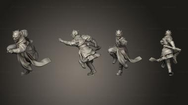 Military figurines Warlock Ravager Duelist nosaber 3d model
