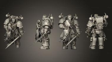 Military figurines Warlock 3d model