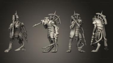 Military figurines Warlord 123 3d model