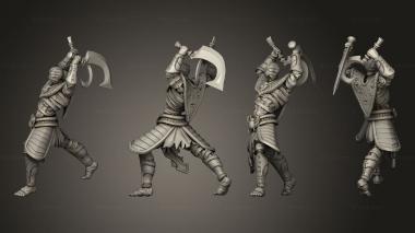 Military figurines Warrior Remains A 3d model