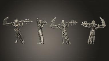 Military figurines warrior 3d model