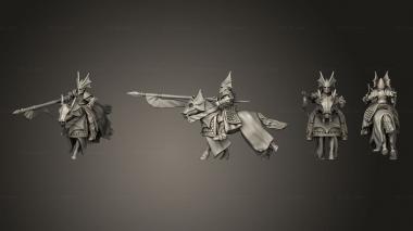 Military figurines warrior 04 3d model