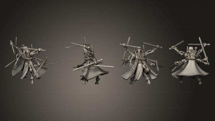 Military figurines (warrior 23, STKW_14729) 3D models for cnc