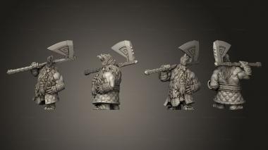 Military figurines warrior 29 3d model