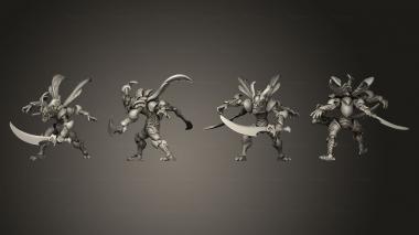 Military figurines Wasp the Vanguard Construct 3d model