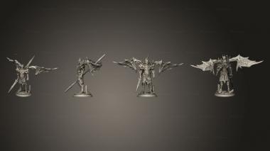 Military figurines White Werewolf Tavern Dark knight 1 3d model