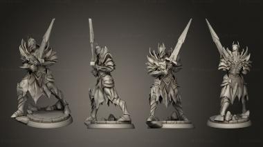 Military figurines White Werewolf Tavern Dark knight 2 3d model
