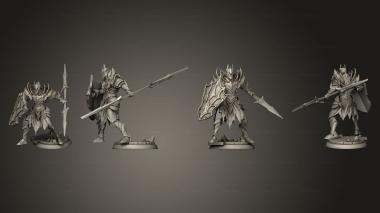 Military figurines White Werewolf Tavern Dark knight 3 3d model