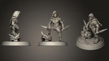 Military figurines Merric Tealeaf 3d model