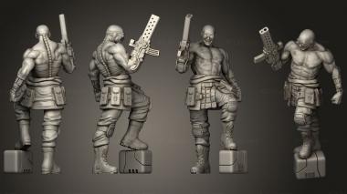 Military figurines Metal Slammer Supernova 3d model