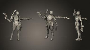 Military figurines Metal Slammers Torque 3d model