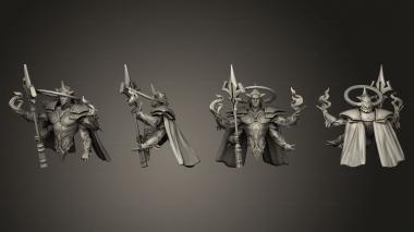Military figurines White wirewolf Kala 3d model
