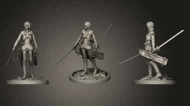 Military figurines mikasa 567 3d model