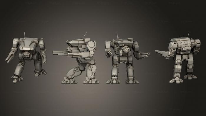 Military figurines (WHK Prime 4, STKW_14939) 3D models for cnc