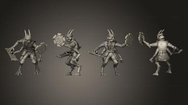 Military figurines Wiktus 3d model