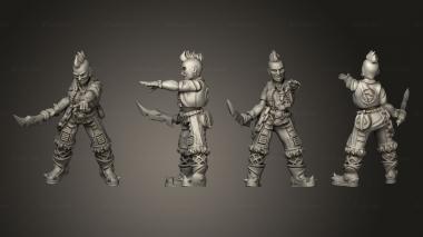 Military figurines Wild 3d model