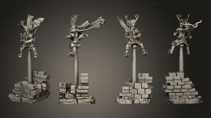 Military figurines (Wind Knights Pegasus 2, STKW_14955) 3D models for cnc