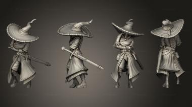 Military figurines Witchblade 09 3d model