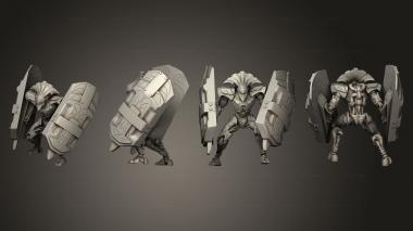 Military figurines Wizard s Guild Construct Guardian A 3d model