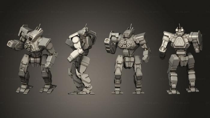 Military figurines (WLF 1 P 2, STKW_15024) 3D models for cnc