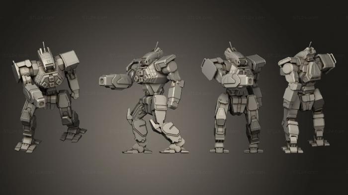 Military figurines (WLF 1 P 3, STKW_15025) 3D models for cnc
