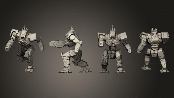Military figurines (WLF 1 P, STKW_15026) 3D models for cnc
